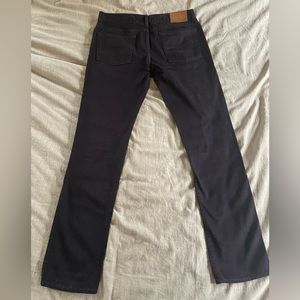 Vince straight leg jeans in plum